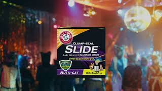 SLIDE™ Clumping Cat Litter from ARM amp HAMMER™ TV Commercial SLIDE 06 [upl. by Haridan]