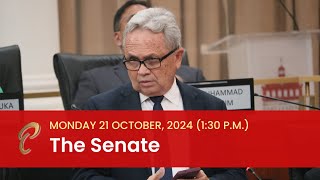 3rd Sitting of the Senate  5th Session  12th Parliament  October 21 2024 [upl. by Vanhook]