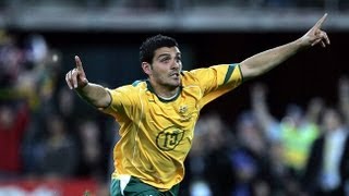 John Aloisi Winning Penalty v Uruguay Sydney 2005 [upl. by Idolla]