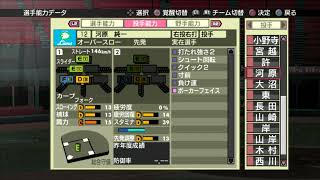 【プロスピ42007選手能力】西武 選手5 [upl. by Jeanette]