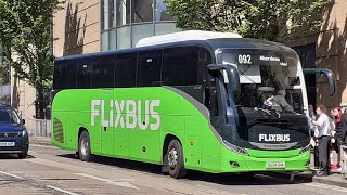 092 McGills Scotland West Flixbus Yutong GT12 0556 SG24 UHA [upl. by Hasty]