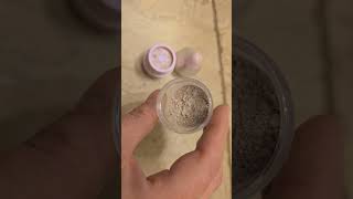 Depotting my trestique all over starlighter powder stick projectpanning depotting makeup [upl. by Newo]