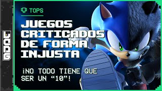 10 VIDEOJUEGOS que FUERON CRITICADOS de FORMA INJUSTA en SU DÍA [upl. by Naicad]