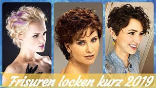 Die coole 20 Ideen zu kurzhaarfrisuren für naturlocken ⭐ 2019 [upl. by Krum]