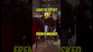 GAZO VS OFFSET 😱 gazo offset GAZO OFFSETYRN rap rapfr story live paris [upl. by Tirzah]