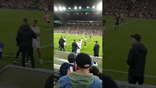 Leeds United Joel Piroe and Junior Firpo at Elland Road against Sheffield United well done boys [upl. by Ardeha295]