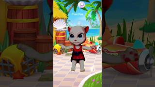 Baby Angela Dance My Talking Tom shorts mytom2 myangela tom funny animation mytalkingtom2 [upl. by Nref32]