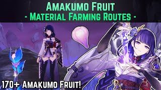 Amakumo Fruit Farming Routes 176 to Collect  Genshin Impact Guide [upl. by Lainahtan]