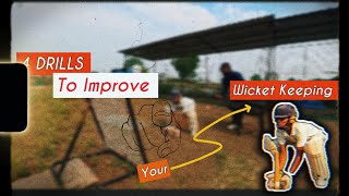 Top 4 Wicket keeping Drills  Wicket Keeping Tips  Youth Cricket Academy Pipariya [upl. by Alcott587]