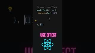 React useEffect Explained FAST Essential Tips in 55s [upl. by Spalding592]