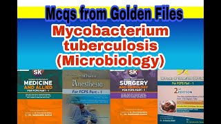 Mycobacterium tuberculosis Mcqs collected from Golden Files 110 [upl. by Walt]