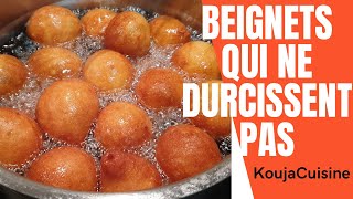 SECRET DE KOUJA CUISINE  COMMENT RÉUSSIR SES BEIGNETS DE FARINE  HARICOTS ET BOUILLIE [upl. by Stone]