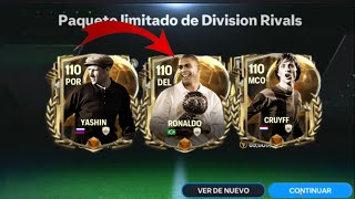 LLEGARON LAS RECOMPENSAS DE DIVISION RIVALS EN FCMOBILE TIENES QUE VERLO UN RONALDO GRATIS 😱😱 [upl. by Kcoj523]