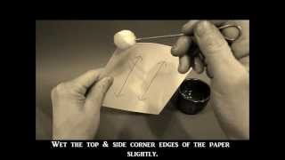 Bookbinding 101 Determining the Paper Grain [upl. by Atterbury]