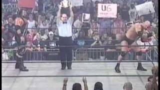 WCW Monday Nitro 62298 Goldberg vs Rick Fuller [upl. by Atinot]