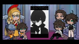 pt 10 PJO react to BaS Bandages and Salt PercyDazai  Percy as Dazai  2x speed [upl. by Otreblig]