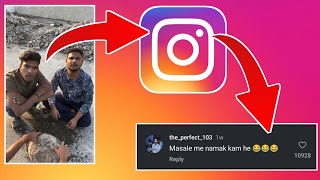 Masala Jada ho gaya  Instagram viral Video  Instagram funny comment [upl. by Bertine500]