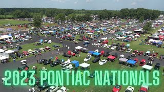 Pontiac Nationals 2023 Car Sow [upl. by Airun826]