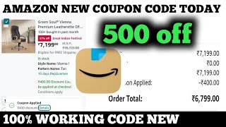 amazon new coupon code today  amazon 500 off coupon [upl. by Eilagam500]