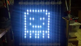 How to build your own LED display from addressable rgb LED strips [upl. by Leahey834]