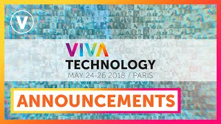 VivaTech 2018 Trailer  Announcements  VivaTech [upl. by Anirat764]