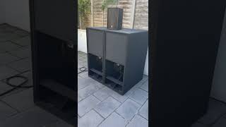 Testing Paraflex Type “O” 2x 18” CRAM Style Subwoofer Boxes [upl. by Bradford]