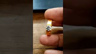 1 carat Natural Diamond Ring in Gold [upl. by Nynahs]