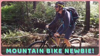 MOUNTAIN BIKING FIRST TIME BEDGEBURY SINGLETRACK MTB TRAIL [upl. by Aiuqenehs]