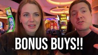 BIG BONUS BUYS FILL THE SCREEN SLOT MACHINE ACTION [upl. by Buiron582]