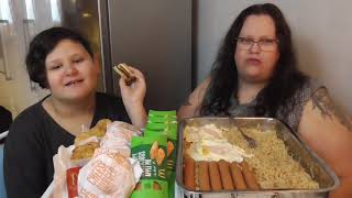 Mukbang Brunch  Nudlar och Mc donalds [upl. by Arateehc]