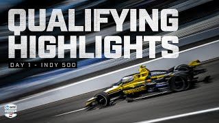 Qualifying Highlights for 2024 Indy 500 at Indianapolis Motor Speedway  Day 1  INDYCAR [upl. by Etnovahs]