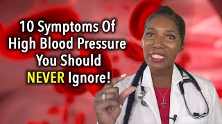 10 High Blood Pressure Symptoms You Should NEVER Ignore [upl. by Elfstan]