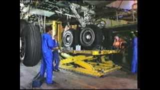 KLM 100th Heavy Maintenance visit  Avianca Colombia Boeing 747 [upl. by Elrem]