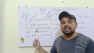 Denotation vs Connotation Aiou code 1424 Final guess paper [upl. by Merrile819]