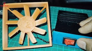 Low Cost DIY 3D Printed Cooling Fan using DC Motor [upl. by Opiuuk829]