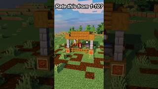 Minecraft horse stable shorts minecraft minecraftbuilding [upl. by Nay]