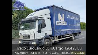 Iveco EuroCargo EuroCargo 120e25 Euro 5  ENGINE DAMAGE  Euro 5 [upl. by Goodman]