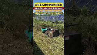 Weihong remote control lawn mower factory remote control lawn mower manufacturer export viralvideo [upl. by Natfa]