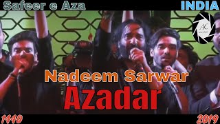 ShiaIndiacom  Nadeem Sarwar  AZADAR  Noha  Heart Touching Video  Hyderabad  India [upl. by Aiekan394]