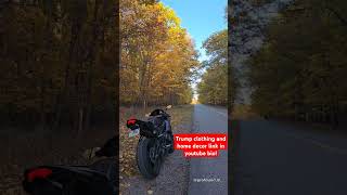 Autumn vibes cbr600rr with toce exhaust election2024 cbr600rr cbr1000rr fyp [upl. by Kacie]