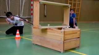 BogensportSchule  Peter O Stecher  Become the Arrow  Kids amp Archery Tricks [upl. by Thury]