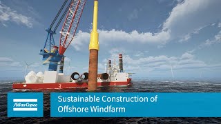 Atlas Copcos Bubble Curtain Protects Marine Life in Offshore Wind Farms [upl. by Aivlis]