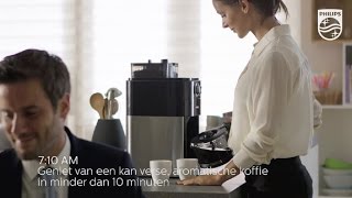 Philips Grind amp Brew Koffiezetapparaat  HD7766 [upl. by Aninay481]