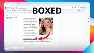 How To Put A Box Around Text In Google Docs [upl. by Aserehc]