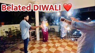 Happy DIWALI ❤️🔥  Their first DIWALI 🪔 [upl. by Ky70]