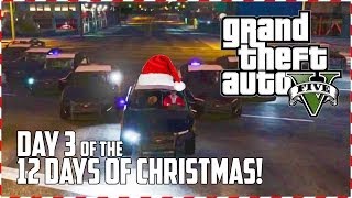 GTA 5 Online  BUSTED Day 3 of 12 GTA V [upl. by Sager691]