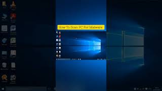 how to scan pc for malware  computer virus scan kaise kare shorts ytshorts 2023 [upl. by Piane705]
