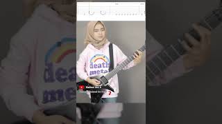 Metallica  Master of Puppets  Verse 🎸 Cover amp Tab by Mel [upl. by Nolyak371]