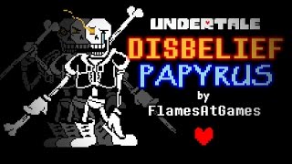 DISBELIEF Papyruss Genocide Route Undertale [upl. by Eulalia874]