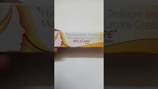 MELACARE CREAM  HYDROQUINONE  MOMETASONE  GLOW SKIN  SKINCARE  MEDICINE [upl. by Sesiom]